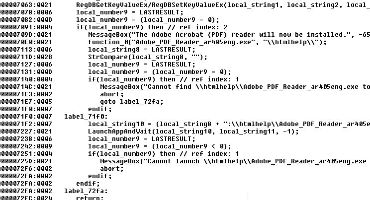 installshield inx decompiler